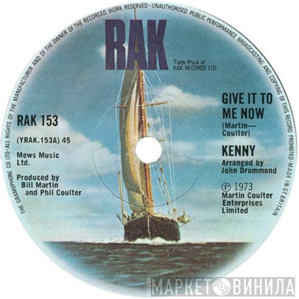 Tony Kenny  - Give It To Me Now