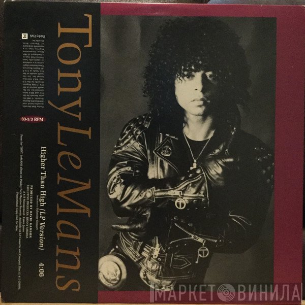 Tony LeMans - Higher Than High