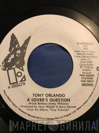 Tony Orlando  - A Lover's Question