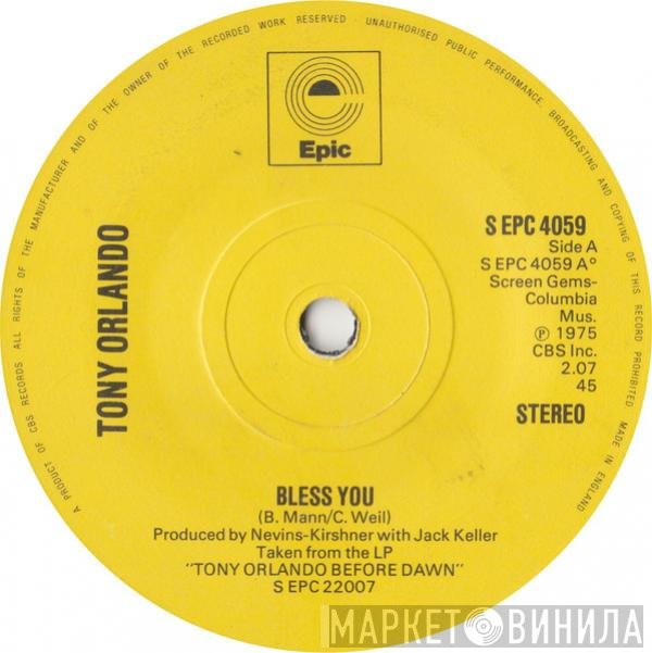 Tony Orlando  - Bless You