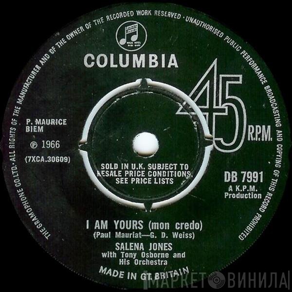 Tony Osborne And His Orchestra, Salena Jones - I Am Yours (Mon Credo) / I Only Know I Love You