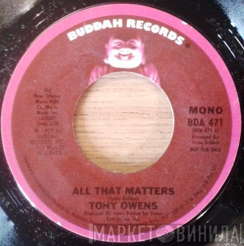 Tony Owens - All That Matters