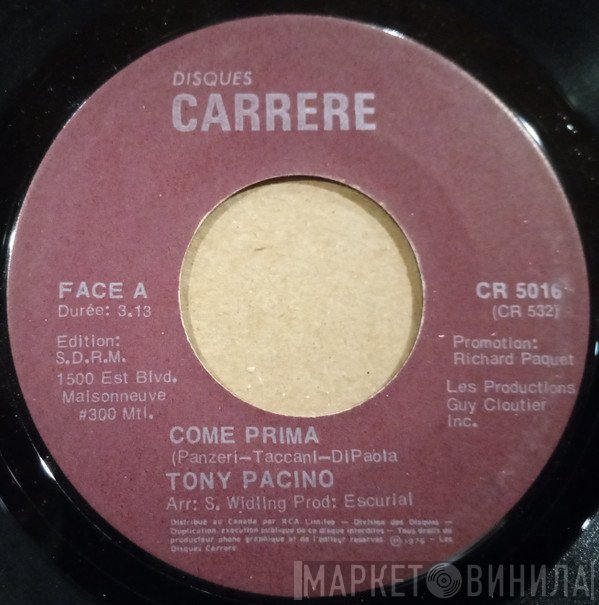 Tony Pacino - Come Prima