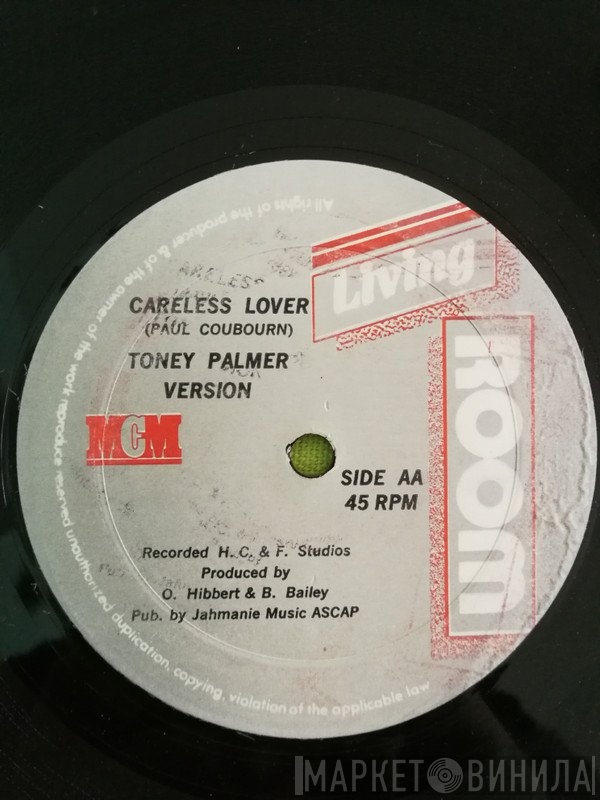 Tony Palmer , Little Roy - Careless Lover / Muddy Muddy