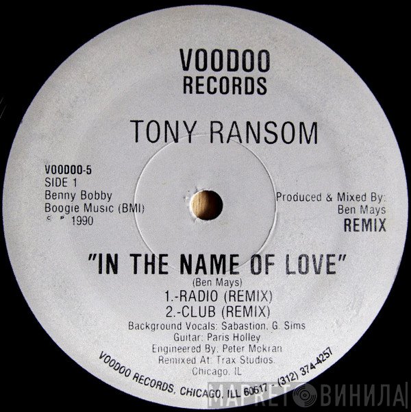 Tony Ransom - In The Name Of Love (Remix)