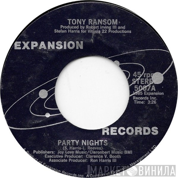 Tony Ransom  - Party Nights
