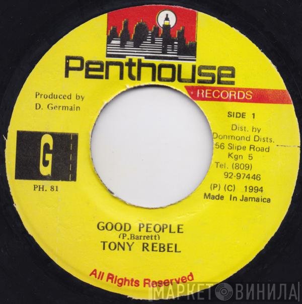 Tony Rebel  - Good People
