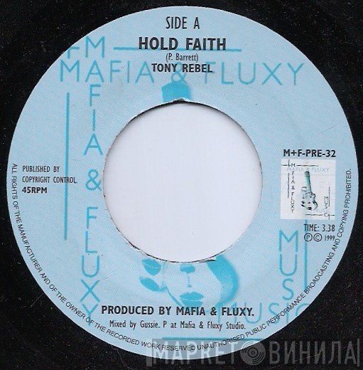 Tony Rebel - Hold Faith