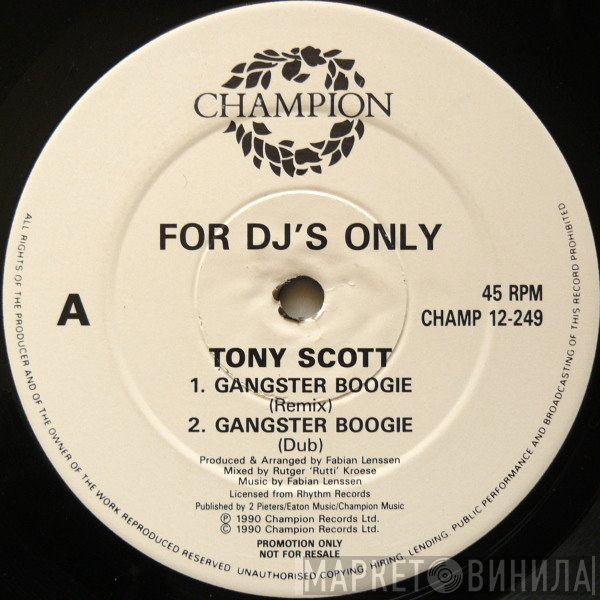Tony Scott - Gangster Boogie