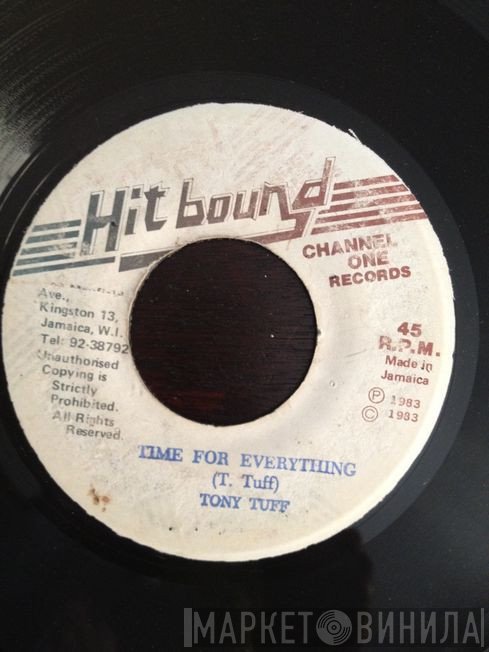 Tony Tuff  - Time For Everything