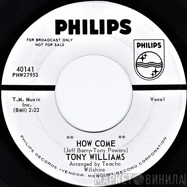 Tony Williams  - How Come