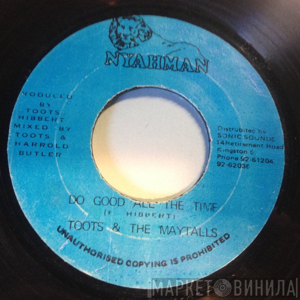 Toots & The Maytals - Do Good All The Time