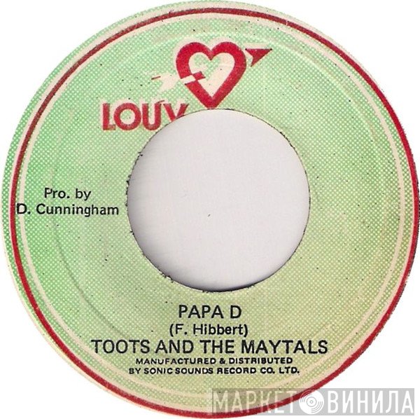 Toots & The Maytals - Papa D