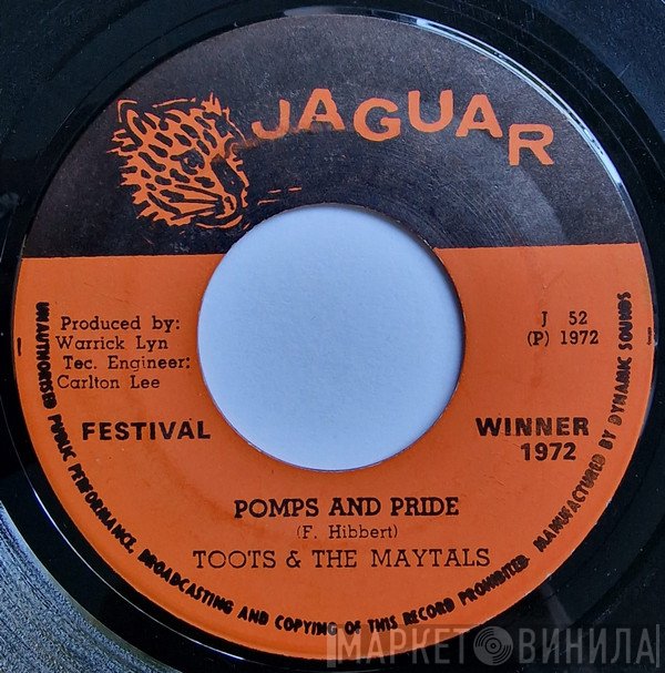 Toots & The Maytals - Pomps And Pride