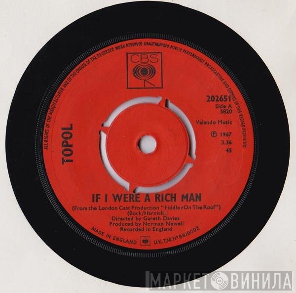 Topol - If I Were A Rich Man