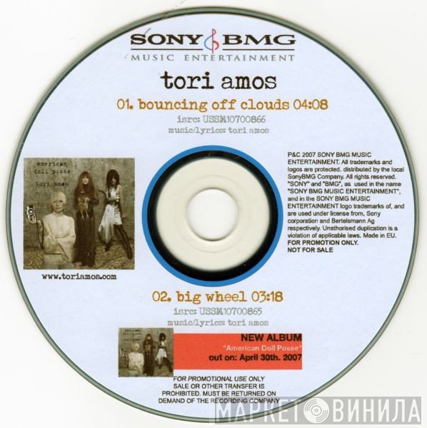 Tori Amos - Bouncing Off Clouds / Big Wheel