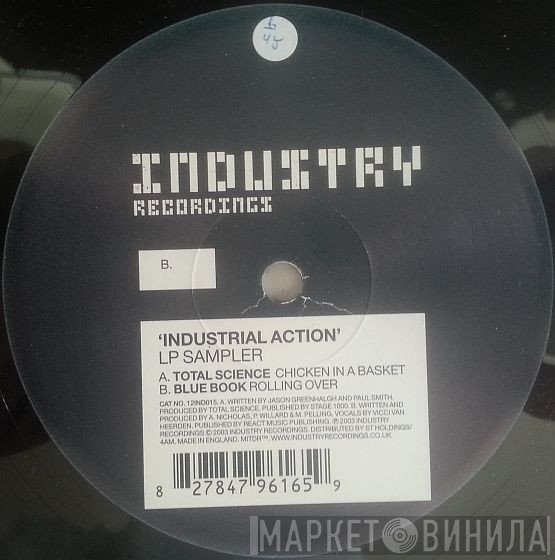 Total Science / Bluebook   - Industrial Action (LP Sampler)