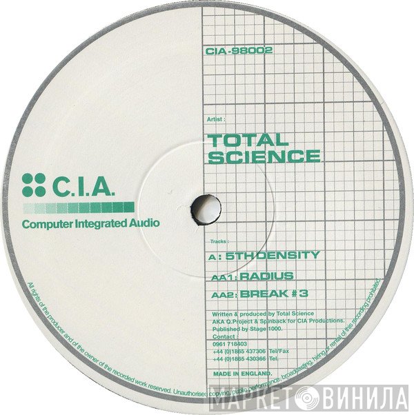 Total Science - 5th Density / Radius / Break # 3