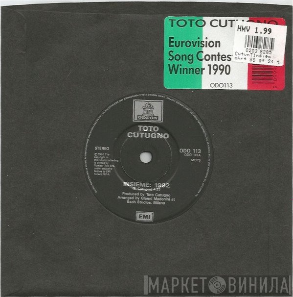 Toto Cutugno - Insieme: 1992