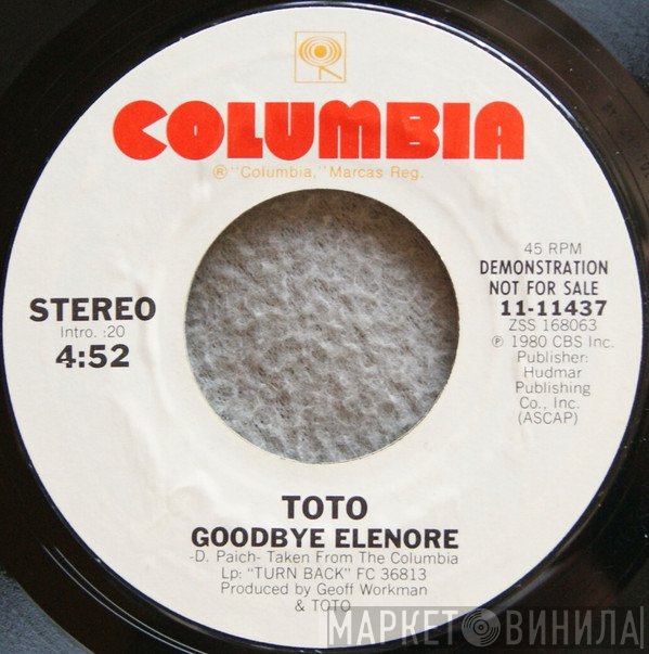Toto  - Goodbye Elenore