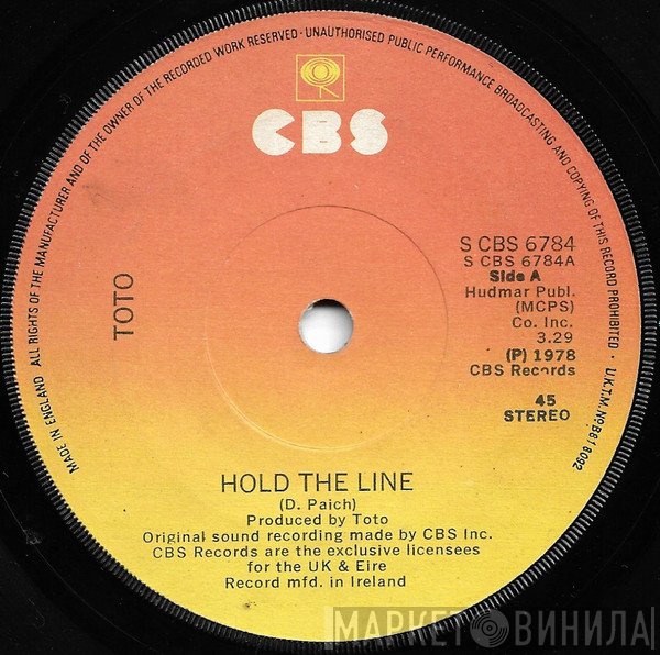 Toto  - Hold The Line