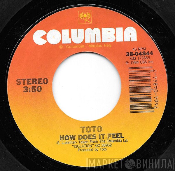 Toto  - How Does It Feel