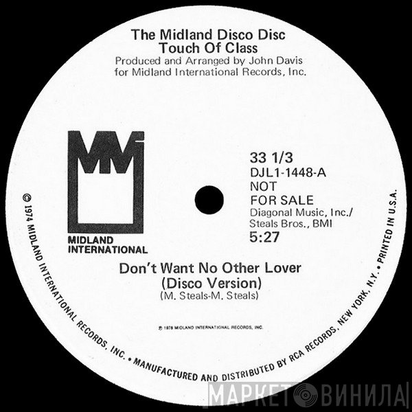 Touch Of Class - Don't Want No Other Lover