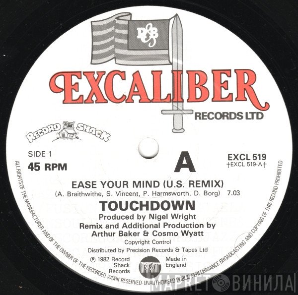 Touchdown - Ease Your Mind (U.S. Remix)