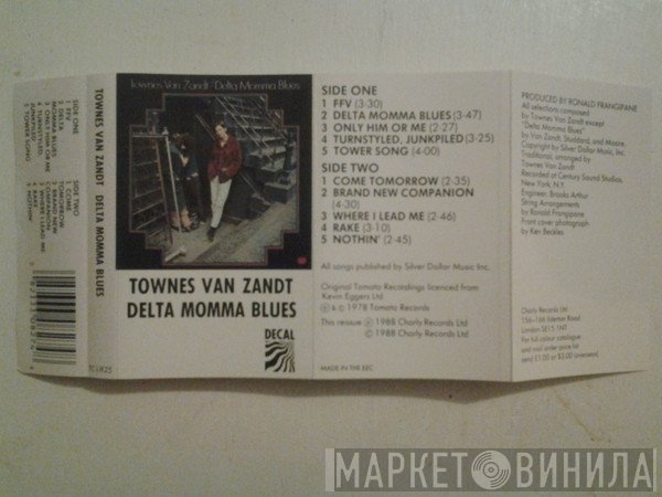 Townes Van Zandt - Delta Momma Blues