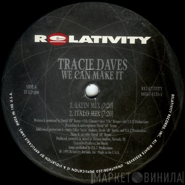 Tracie Daves - We Can Make It