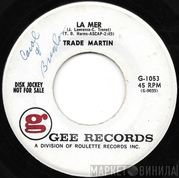 Trade Martin  - La Mer