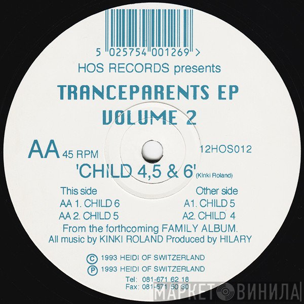 Tranceparents - Tranceparents EP Volume 2