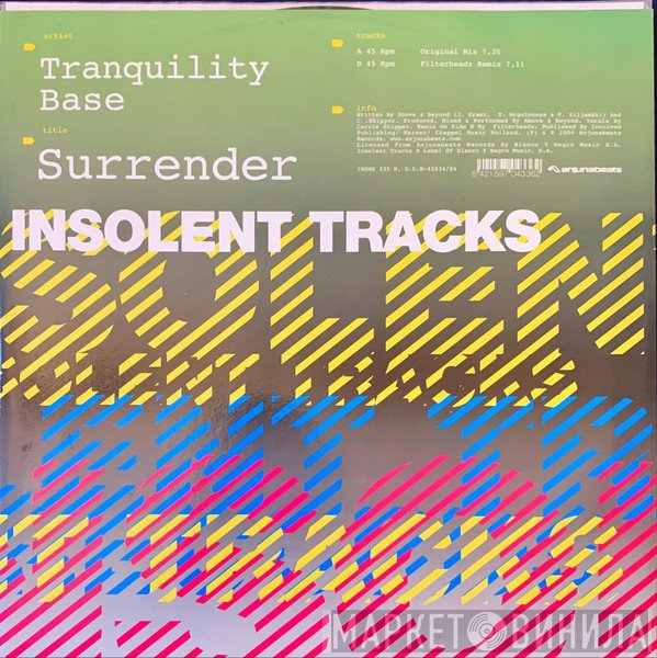 Tranquility Base  - Surrender