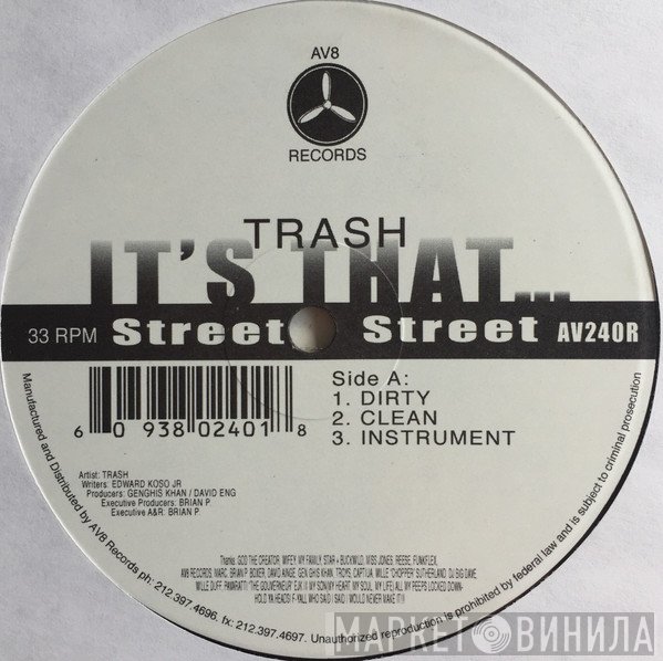 Trash  - It's That / Lyrical War Zone