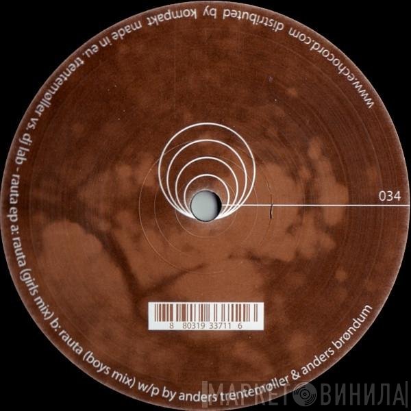 Trentemøller vs. DJ Lab  - Rauta EP