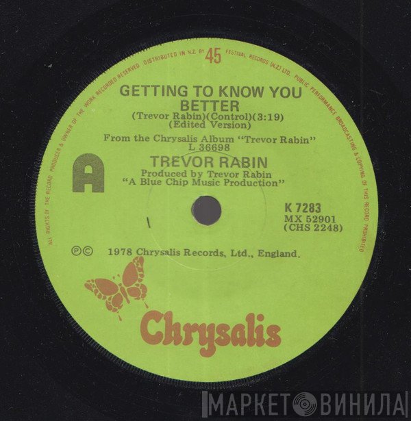 Trevor Rabin  - Getting To Know You Better