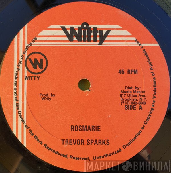Trevor Sparks - Rosmarie / Lipstick