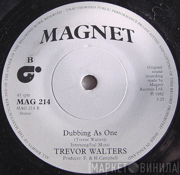 Trevor Walters  - Loving As One