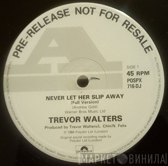 Trevor Walters - Never Let Her Slip Away