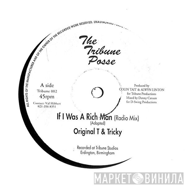 Tricky , Original T - If I Were A Rich Man