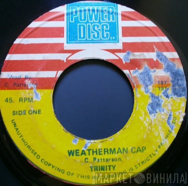 Trinity  / King Tubby  - Weatherman Cap / Weatherman Style