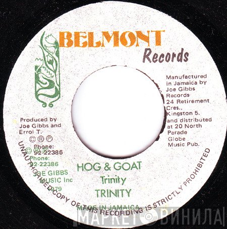 Trinity   - Hog & Goat