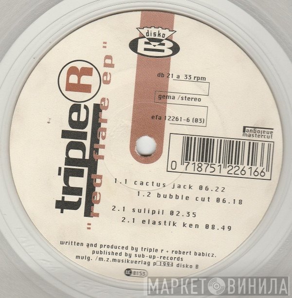 Triple R  - Red Flare EP