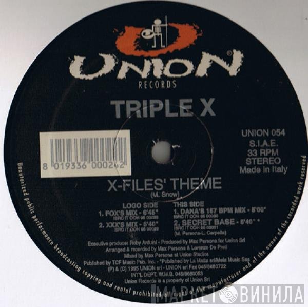 Triple X  - X-Files Theme