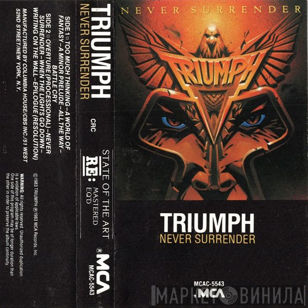 Triumph   - Never Surrender
