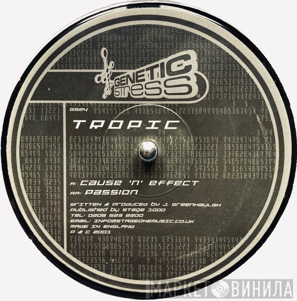Tropic - Cause 'N' Effect / Passion