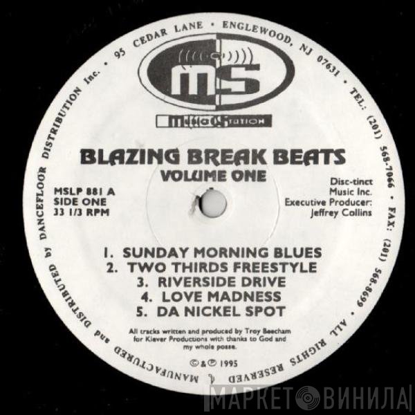 Troy Beecham - Blazing Break Beats Volume One