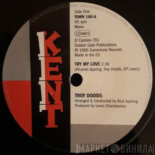 Troy Dodds - Try My Love
