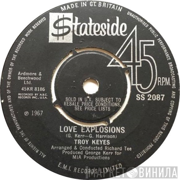 Troy Keyes - Love Explosions
