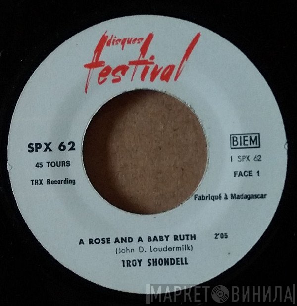Troy Shondell  - A Rose And A Baby Ruth